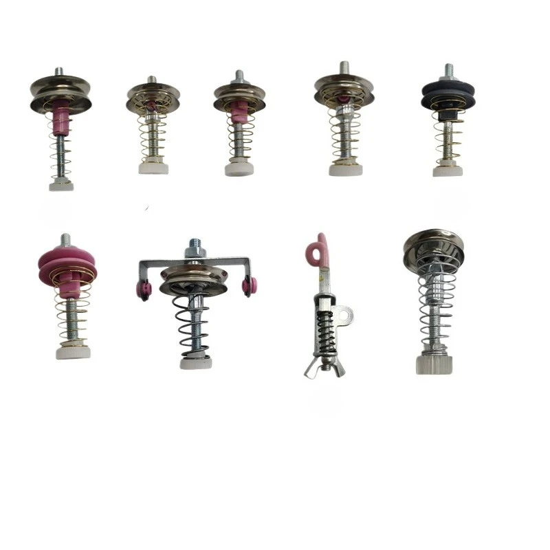 

20PCS Textile Machinery Parts, Tensioners, Mask Ear Strap Wire Clips, Textile Rapier Machine Accessories, Ceramic Wire Wheels