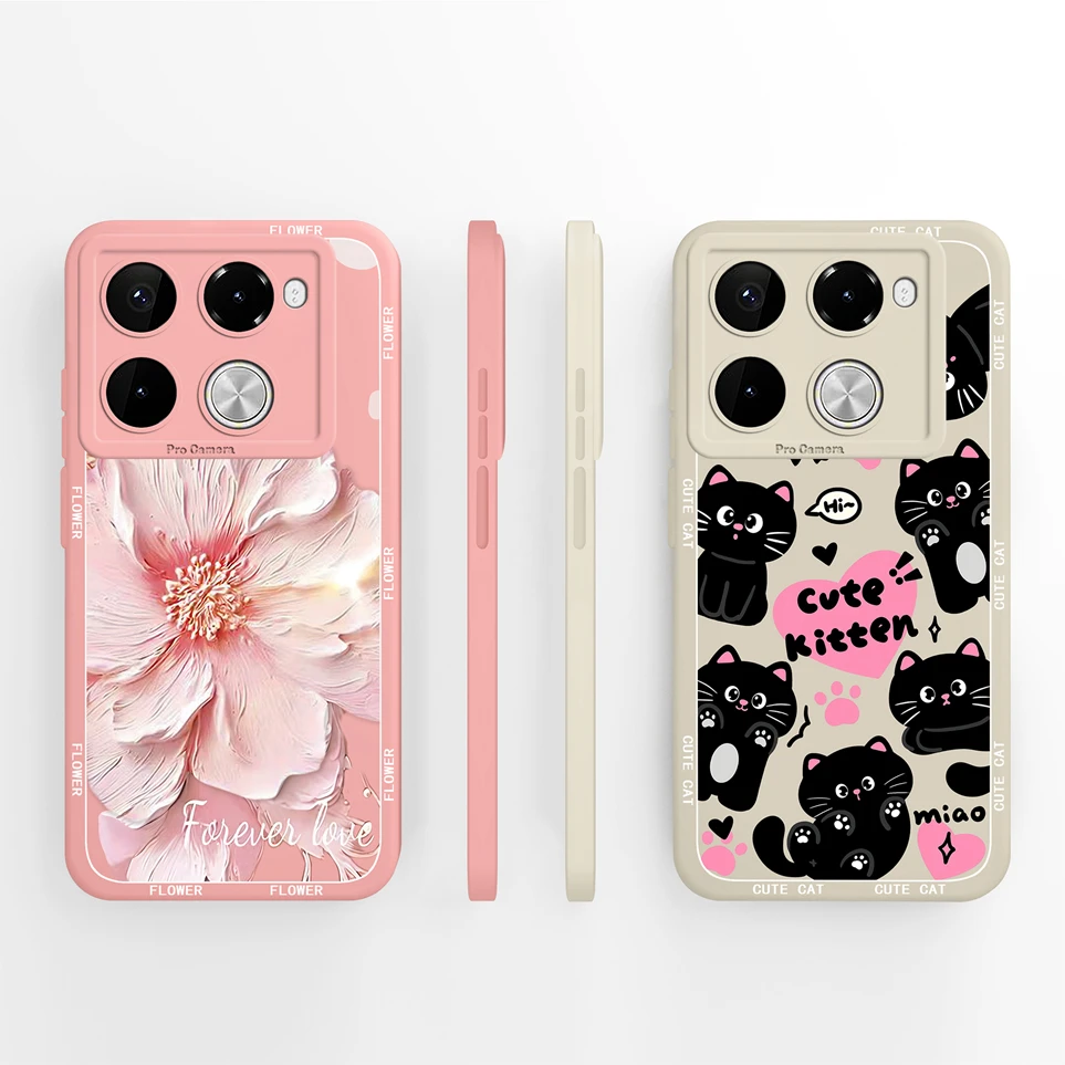 Coque لهاتف انفينيكس نوت 40 40x 40Pro 40Pro + حافظة عصرية لرائد الفضاء غلاف من السيليكون الناعم لهاتف نوت 40 برو Fundas نوت 40x حافظات Carcas