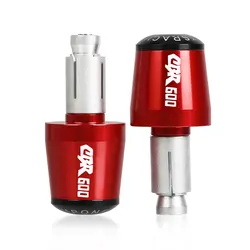 For HONDA CBR600 F2,F3,F4,F4i SPORT/F CBR 600 CBR600F CBR600RR Motorcycle Handlebar Grips Caps Handle Bar Ends Slider 1991-2016+