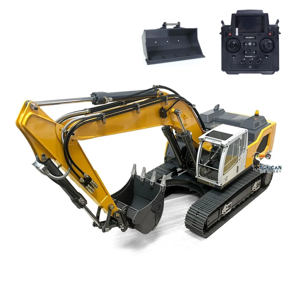 Venta de EE. UU. 1:14 excavadora hidráulica RC para Control remoto 945 5CH válvula de inversión