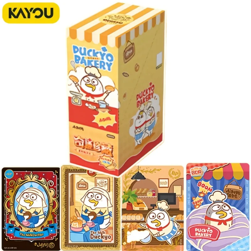 

KAYOU Little Duck Miracle Collection People Who Love Bread Collection Card Оригинальная коробка Оригинальная коллекционная карта периферийных устройств аниме