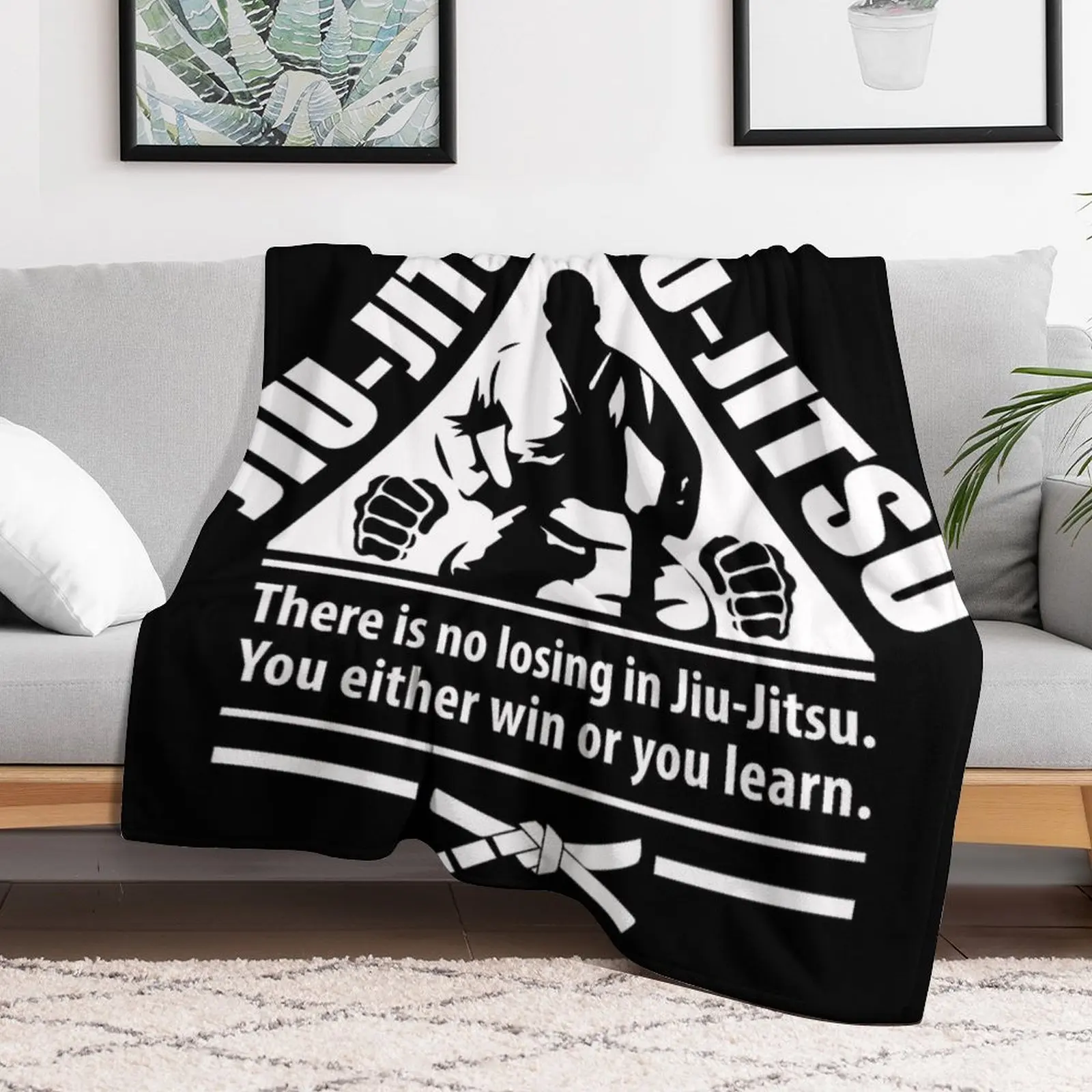 Jiu-Jitsu Throw Blanket Vintage Heavy anime Decorative Sofa Blankets