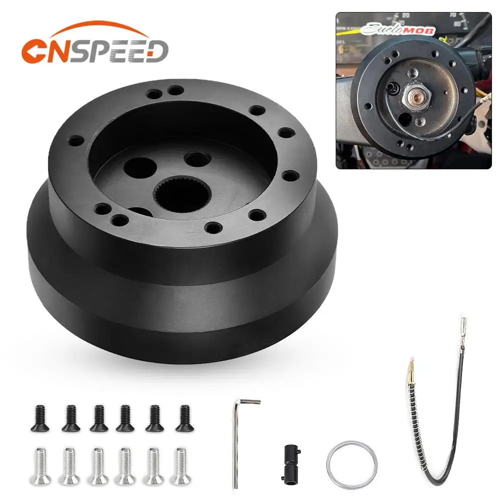 

5 & 6 Hole Steering Wheel Hub Adapter patterns: 70mm 2.75" PCD For GM Chevrolet Chevy Flaming River Ididit Jeep Cadillac Pontiac