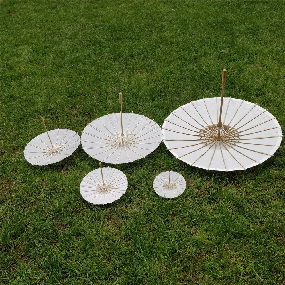 10/20/30pcs 60/84cm Chinese Vintage DIY Paper Umbrella Photo Parasol Dance Props Oil Paper Umbrell Dancing Umbrellas For Wedding