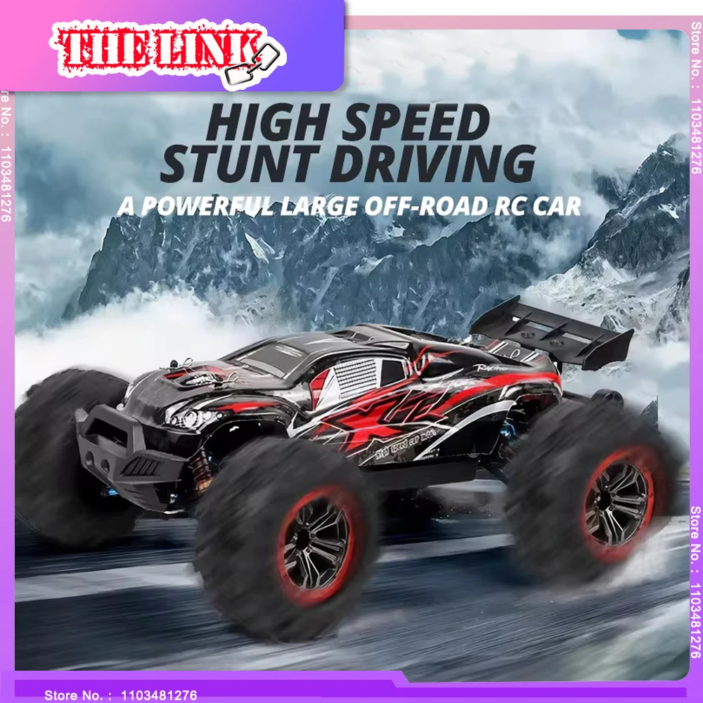 RC Bigfoot Car Brushless 4WD 65KM/H High-speed Off-road Vehicle Model 2.4Ghz Remote Control Racing Kids Toys Boys Brithday Gifts