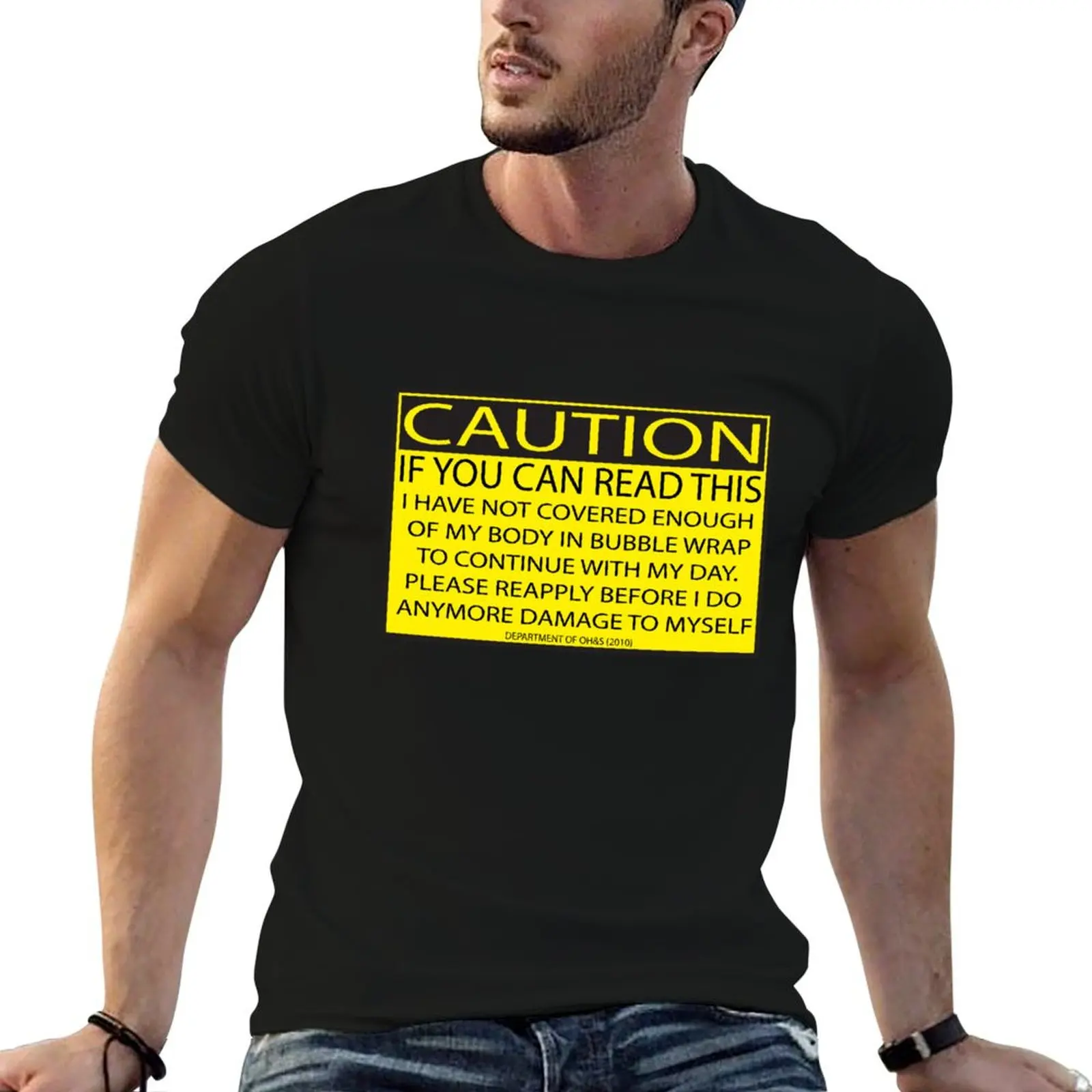 Accident prone T-Shirt Casual Basic Short Sleeve T-Shirt