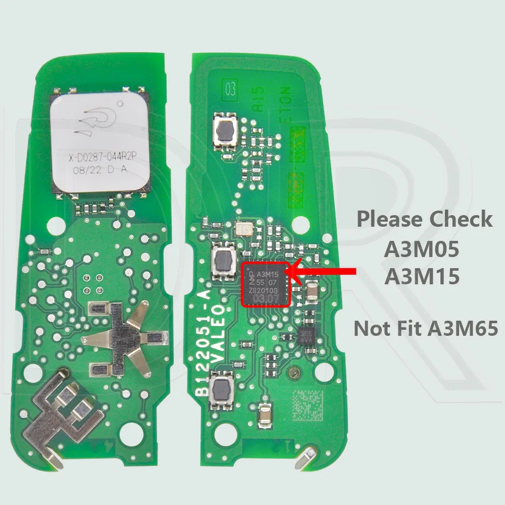 DR IM3A Original PCB 4A A3M15 Chip 433MHz Proximity Car Remote Key For Peugeot 307 308 3008 508 5008 Citroen C3 C4 Opel Vauxhall
