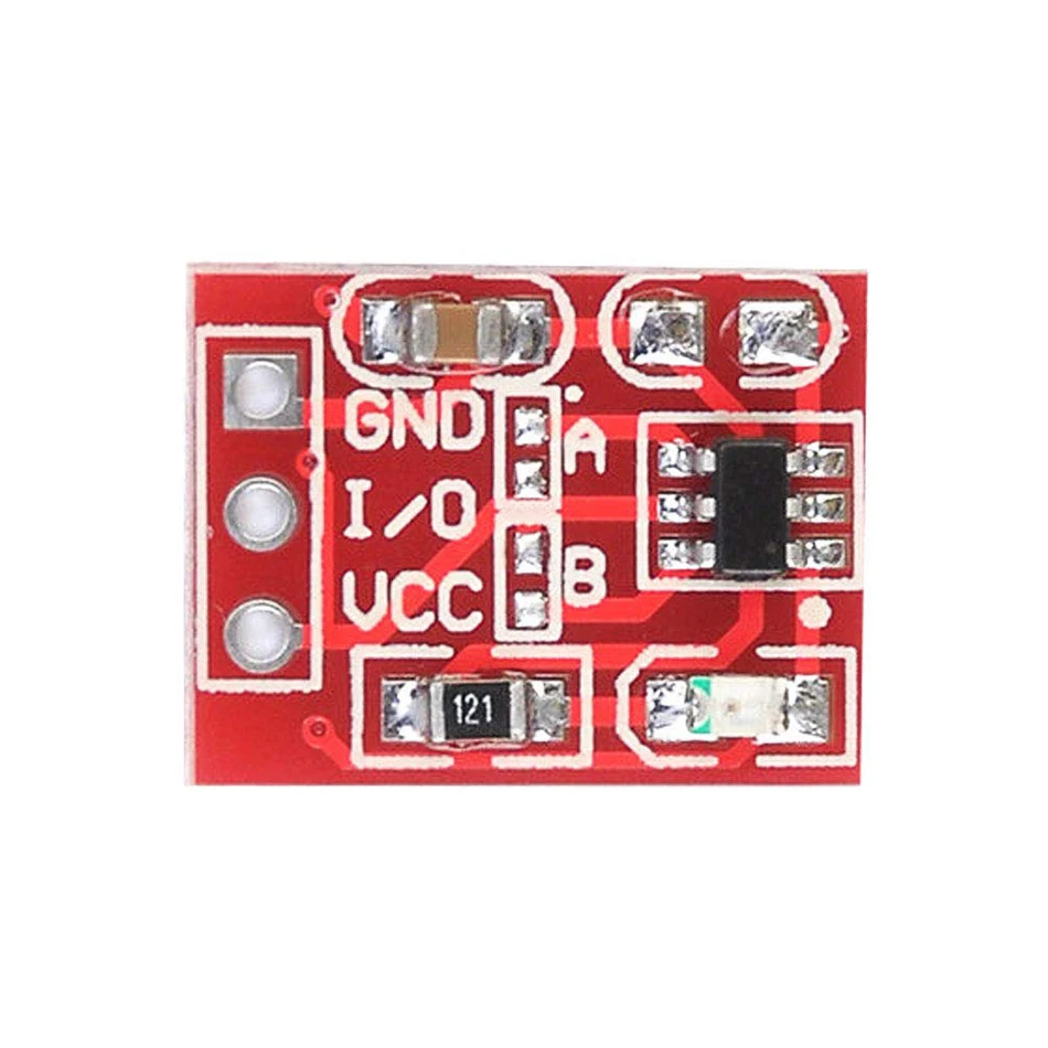 20/50/100PCS TTP223 Capacitive Touch Switch Button Sensor Module Self Locking for Arduino