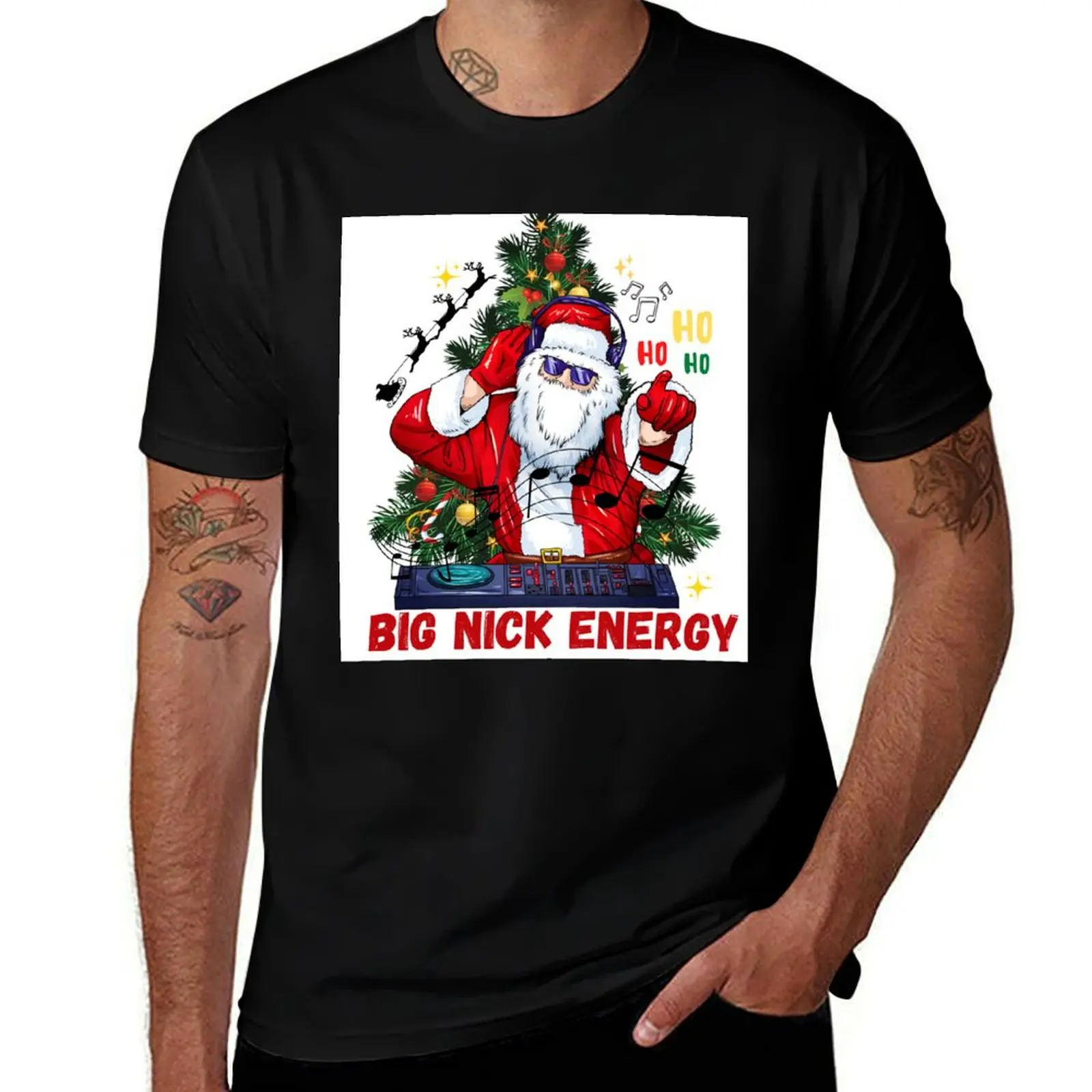 

big nick energy cool T-Shirt t shirt men 100% cotton luxury brand t shirt man casual T-Shirt