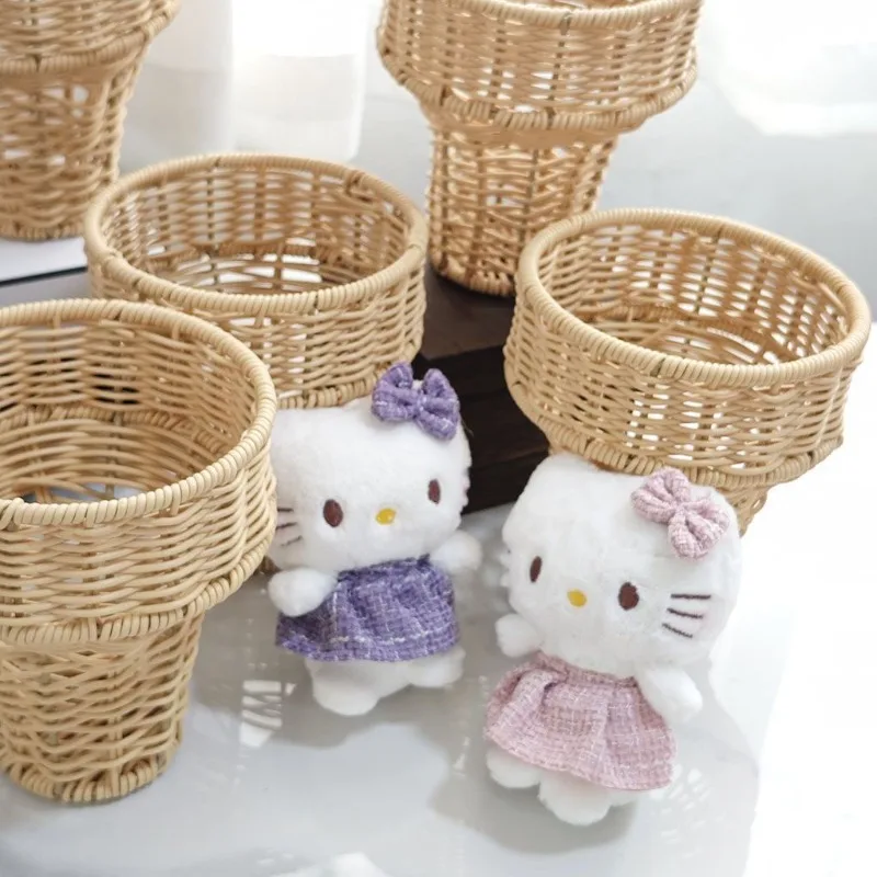 

Hello Kitty аниме Kawaii Sanrio милая кукла букет цветов брелки милый рюкзак подвески украшения игрушки подарки для девочек