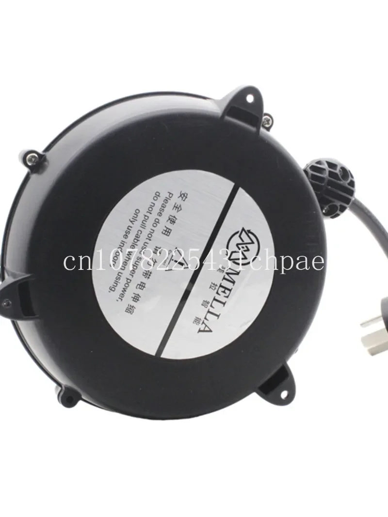 Automatic telescopic self-locking cable reel, 2-core, 3-core power cord storage and winding device, winding device, winding reel