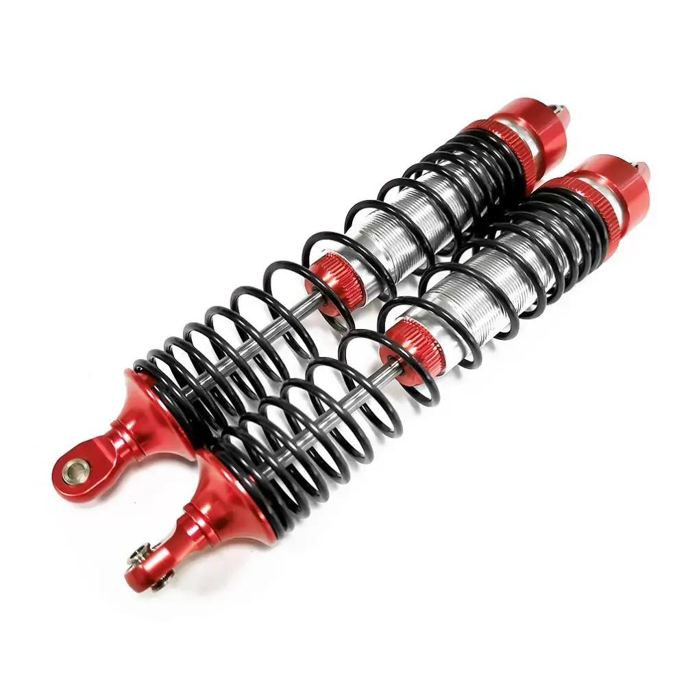 

2 шт. алюминиевые гладкие передние и задние амортизаторы 1/7 для радиоуправляемых моделей UDR, запчасть для RC-автомобилей