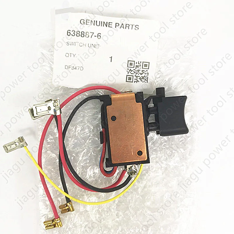 Switch 638887-6 Replace For Makita HP457D DF457D HP347D DDF347 HP457 DF347DWE