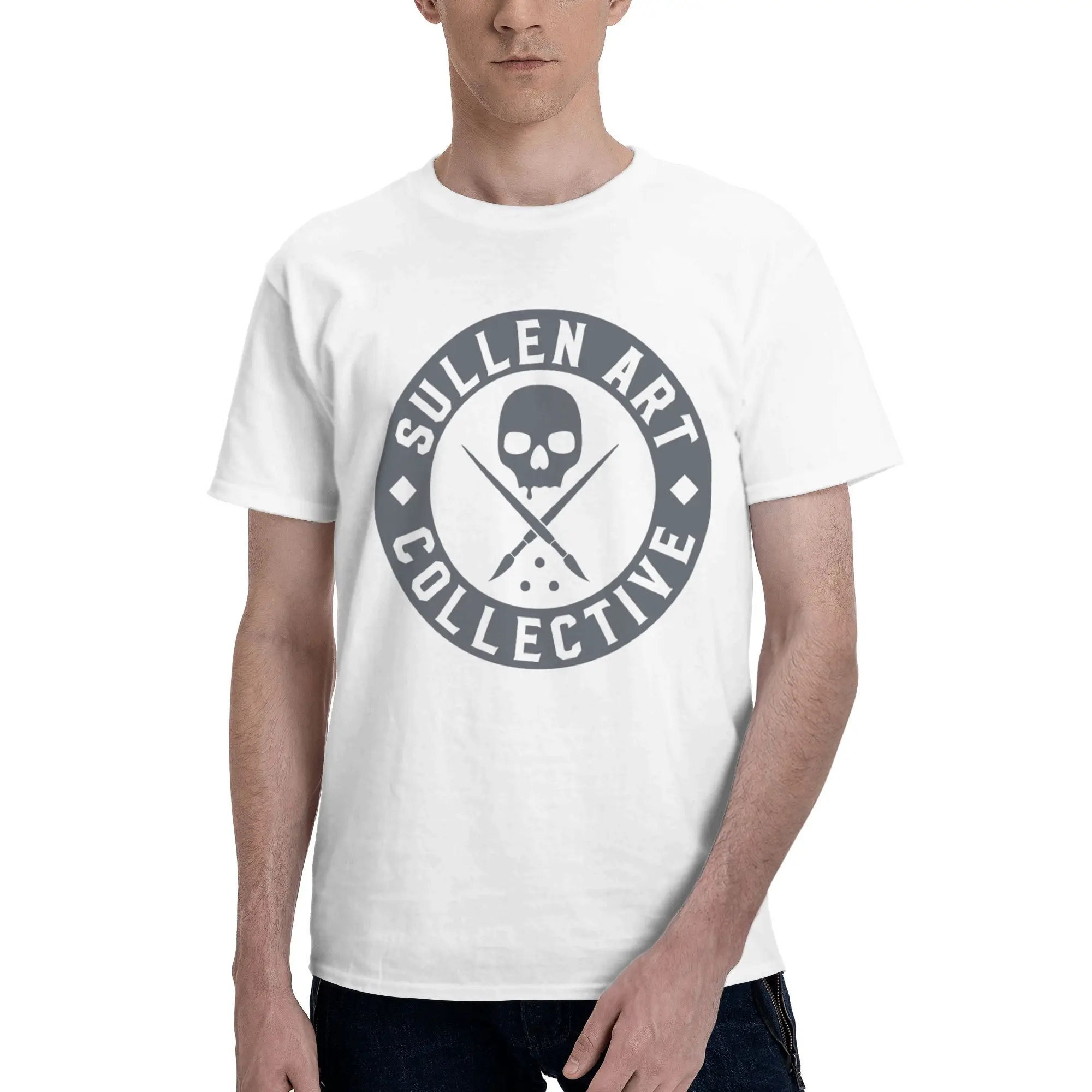 Sullen Art Collective Everyday Badge Sweat-Absorbing Reversible T-shirt Business Casual Women's T-shirts