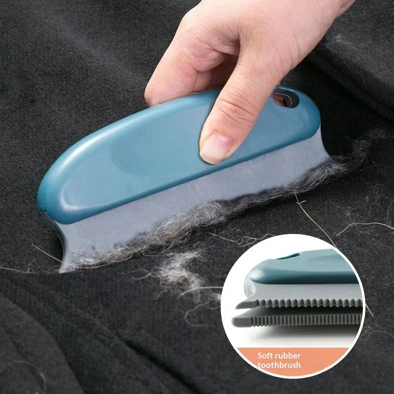2Pcs/Pack Multi Function Dedusting Brush Hair Remover for Clothes Pet Cleaning Household Use