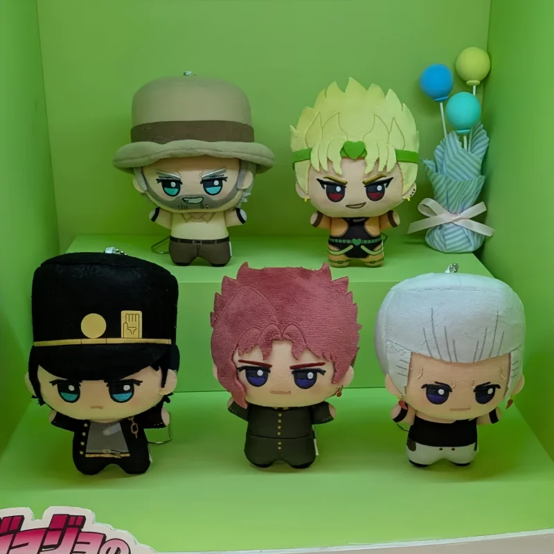 In Stock Banpresto JoJo's Bizarre Adventure Chibi Plush Doll Anime Collectible Stuffed Toy