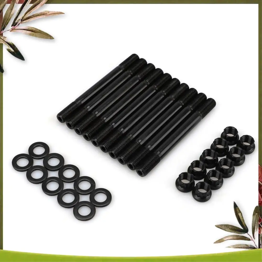 

Portable For ARP 207-4203 Cylinder Head Studs Pro Series Point Head For Mitsubishi EVO8 EVO9 94-19 4G63 7-Bolt 11Mm