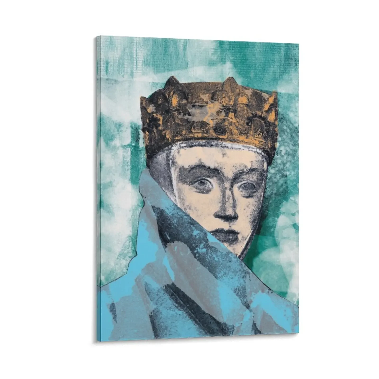 

Uta von Naumburg portrait, beautiful painting Canvas Painting Wall decoration frame decorative picture for living room posters