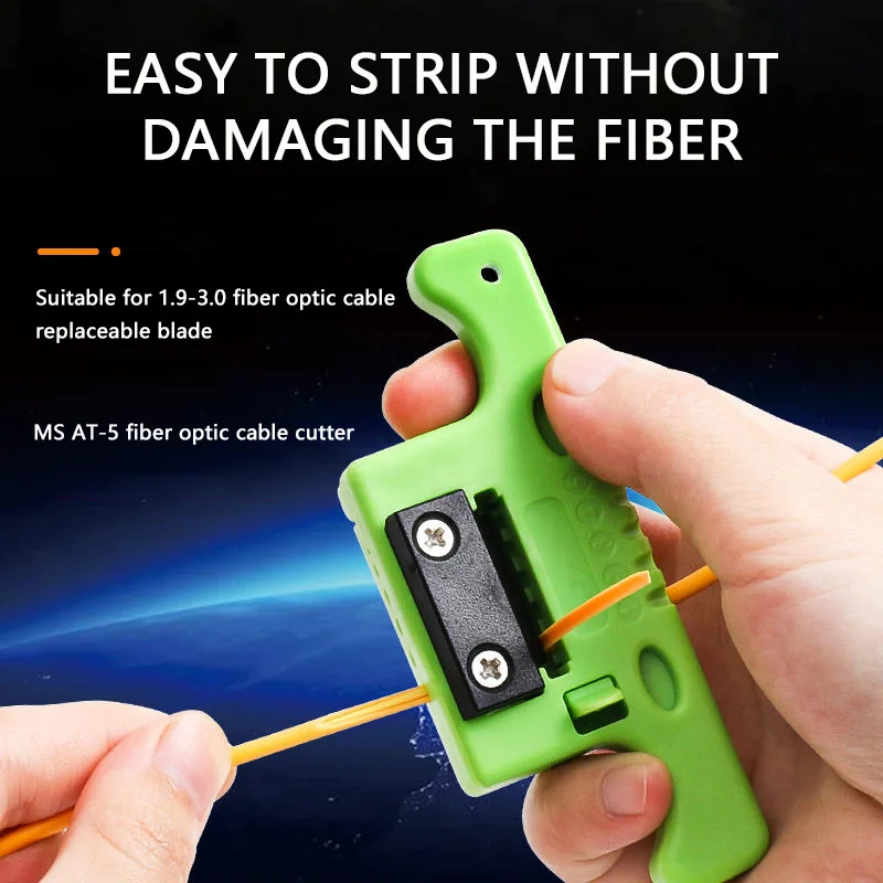 Free Shipinng Fiber Optic Stripping 1.9-3mm MSAT 5 Access Tool MSAT-5 Loose Buffer Tube Stripper FTTH