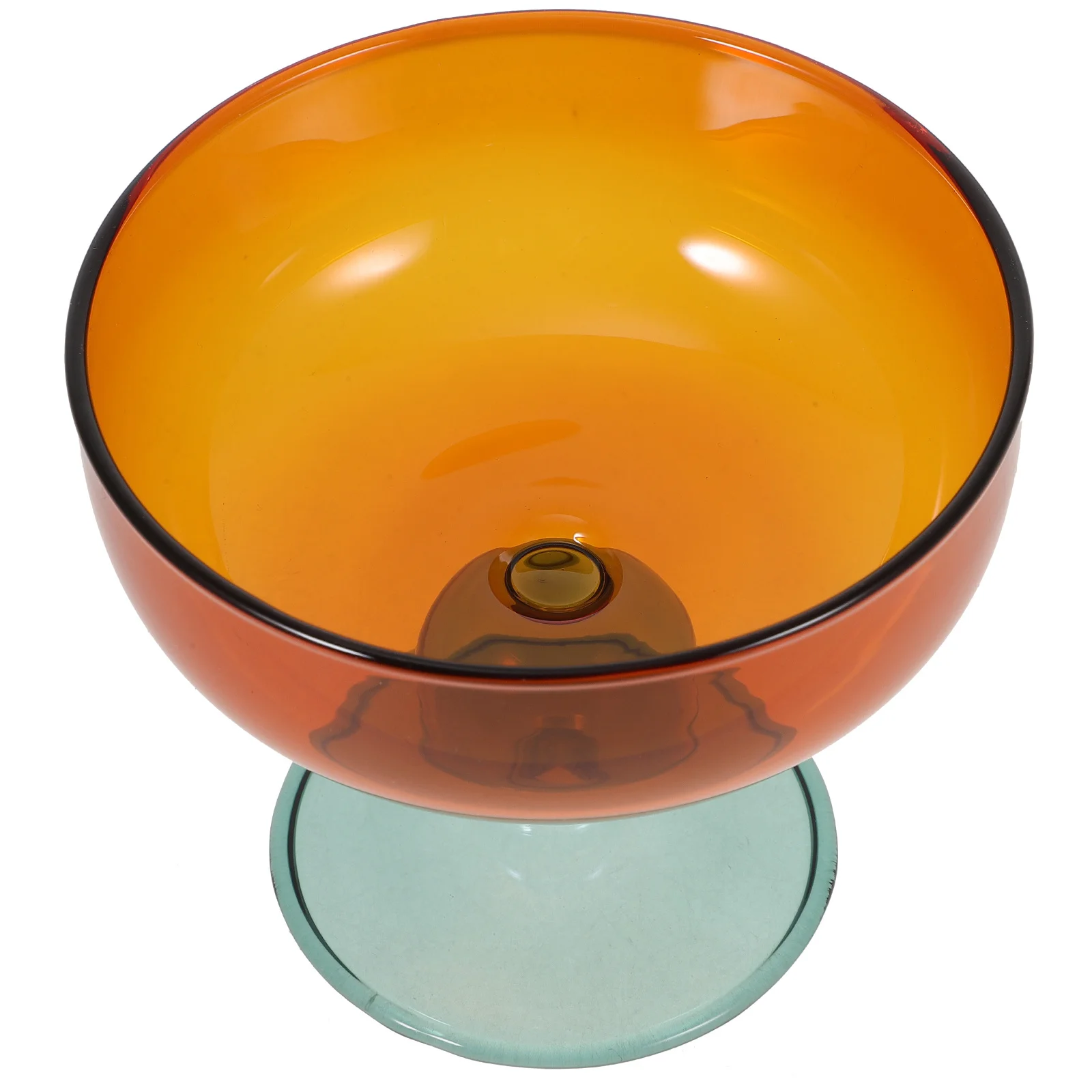 

High Base Glass Dessert Cup Exquisite Multi-Function Container for Ice Cream Yogurt Cocktail Safe Practical Beautiful Design