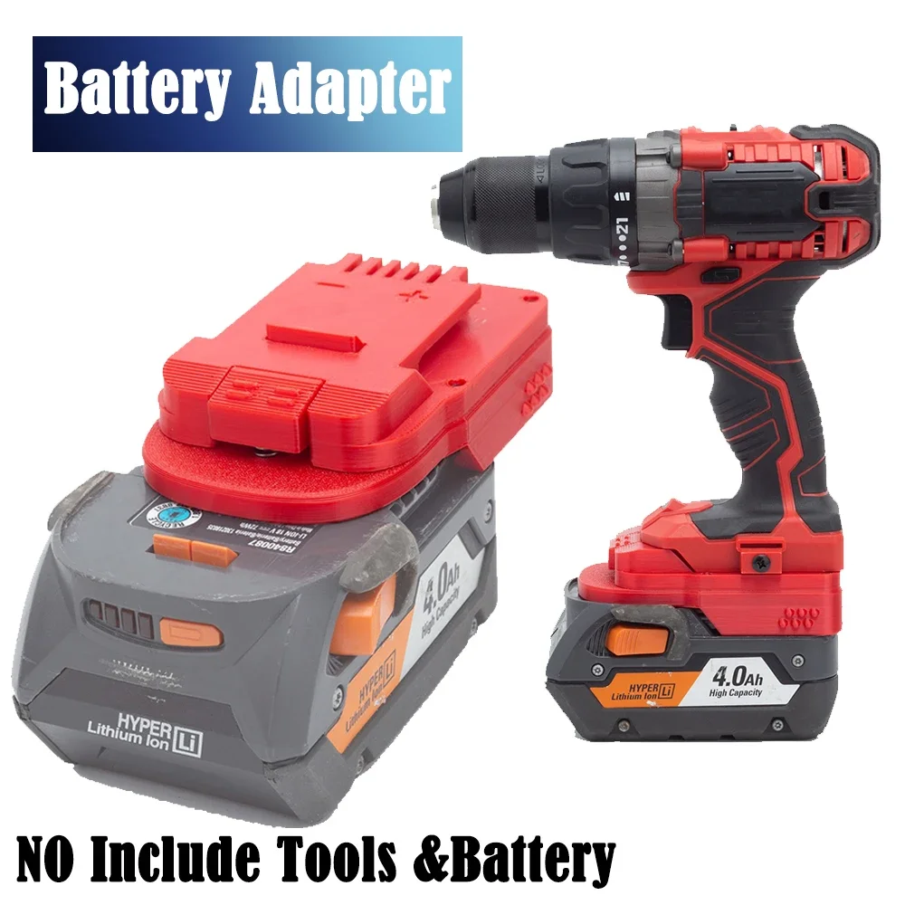 

Battery Adapter Converter for Ridgid AEG 18V Lithium Battery to for Bauer 20V Power Cordless Tool (Battery not included)