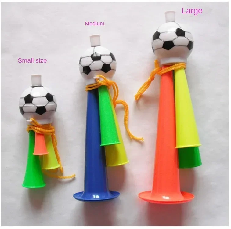 3pcs Fans Speakers European Cup Cheer Props Toy Speakers Sports Event Speakers Football Speakers Wholesale Whistle for Kids