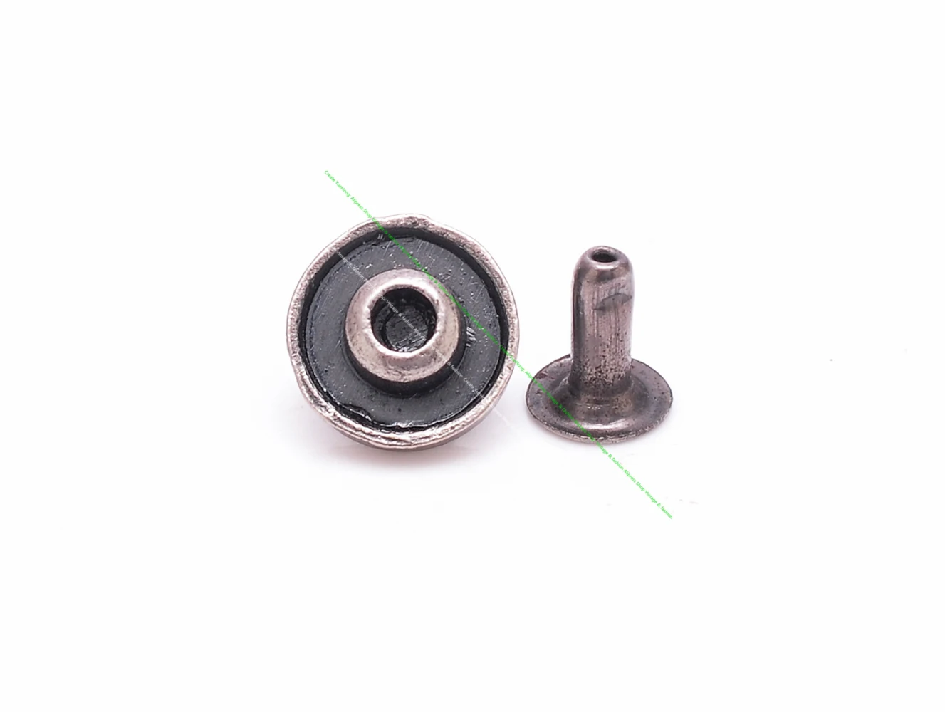 50PC 10MM Silver Floral Engraved Handcraft Stud Rivet Tacks for Leathercraft bag shoes bracelet Decorative