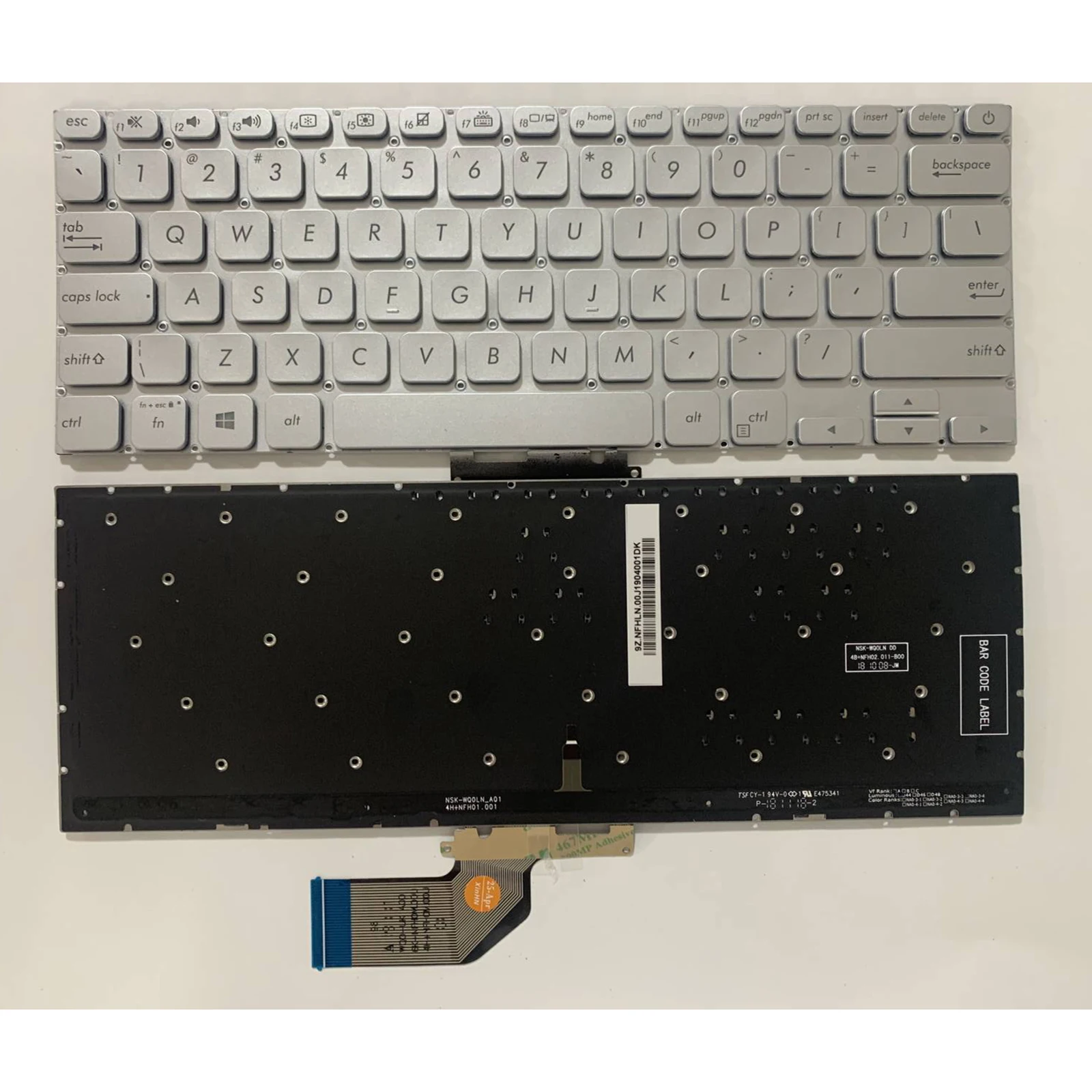

Laptop keyboard US Layout for ASUS S403F A403F X403F X403FA X403FAC X403J X403JA ADOL14F FA