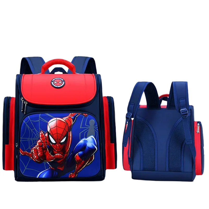 Marvel Spider-Man kreskówka torba szkolna Anime tornister szkoła podstawowa plecak dziecięcy plecak studencki 1-6 klasy chłopięcy plecak prezent