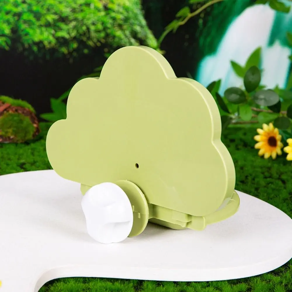 Clouds Shape Bird Mirror With Perch Save Space with Feeding Box Bird Mirror Toy Sturdy Bird Perch Stand Boredom Relief