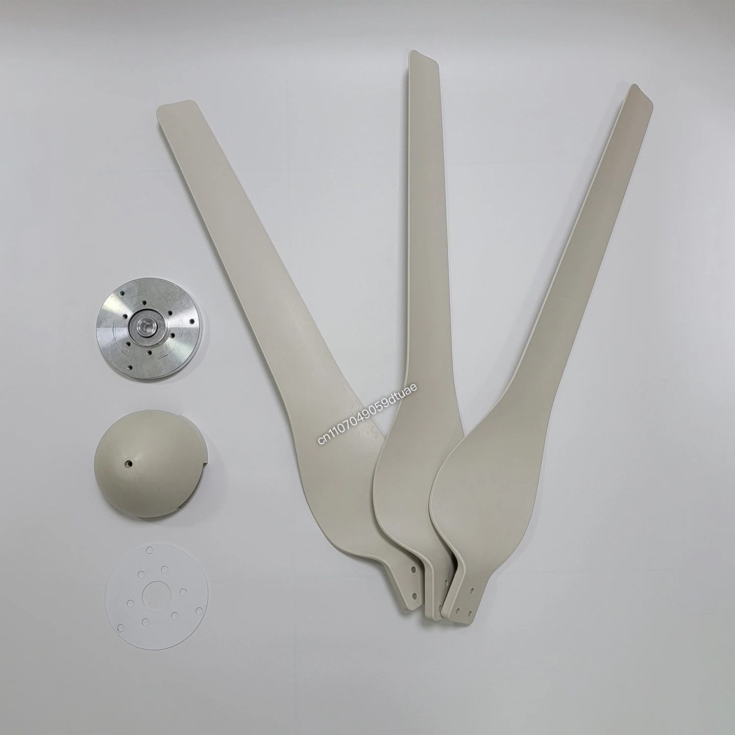 

Horizontal Wind Turbine High Strength Carbon Fibers Blades White Wind Turbine Generator Blades Nylon Fiber Windmill Accessories