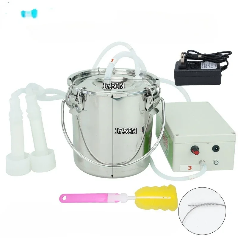 Portable small electric pulse cow and sheep milking machine