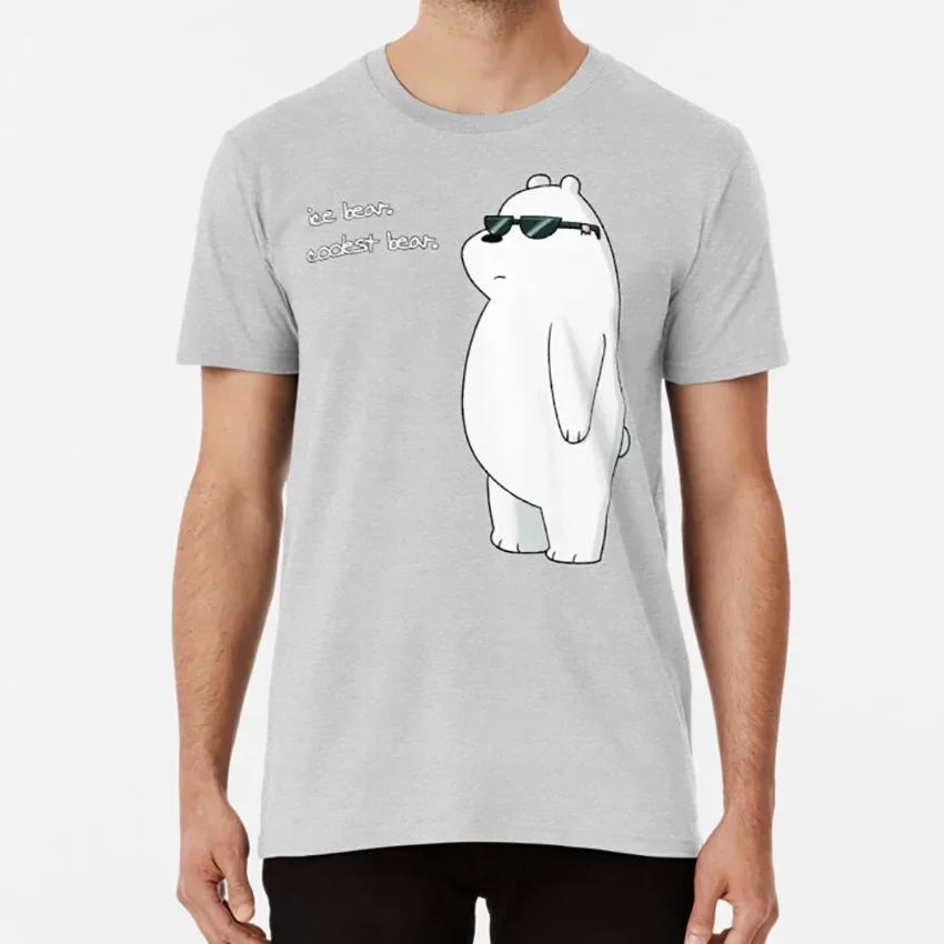 Wbb Polar Ice Bear,Coolest T Shirt  oversized t shirt  men clothing  graphic t shirts  harajuku  streetwear