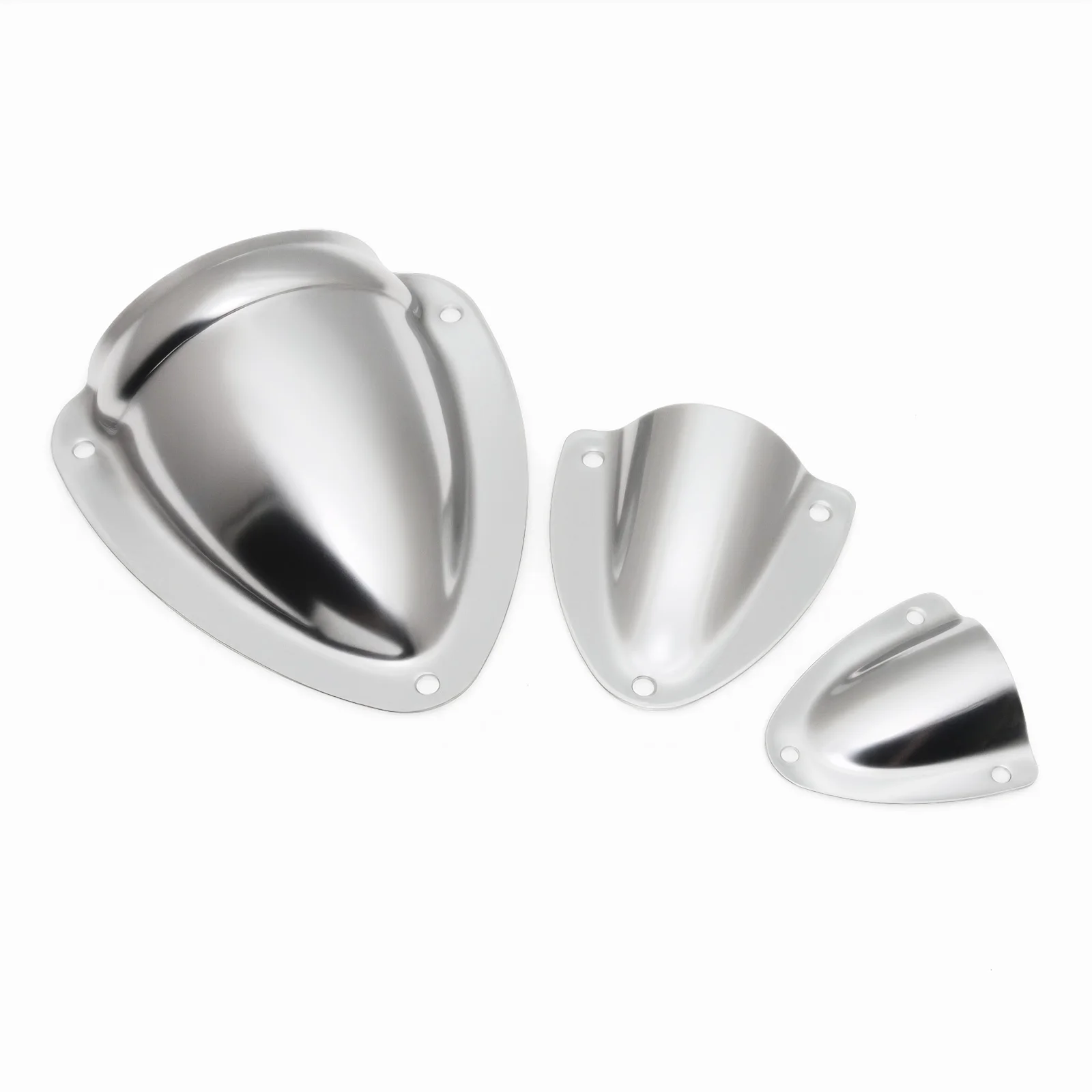 316 Stainless Steel Marine Clamshell Vent Cover Boat Accessories Clamshell Vent Cover Clam Shell Vent for Boats Yacht Marine RV