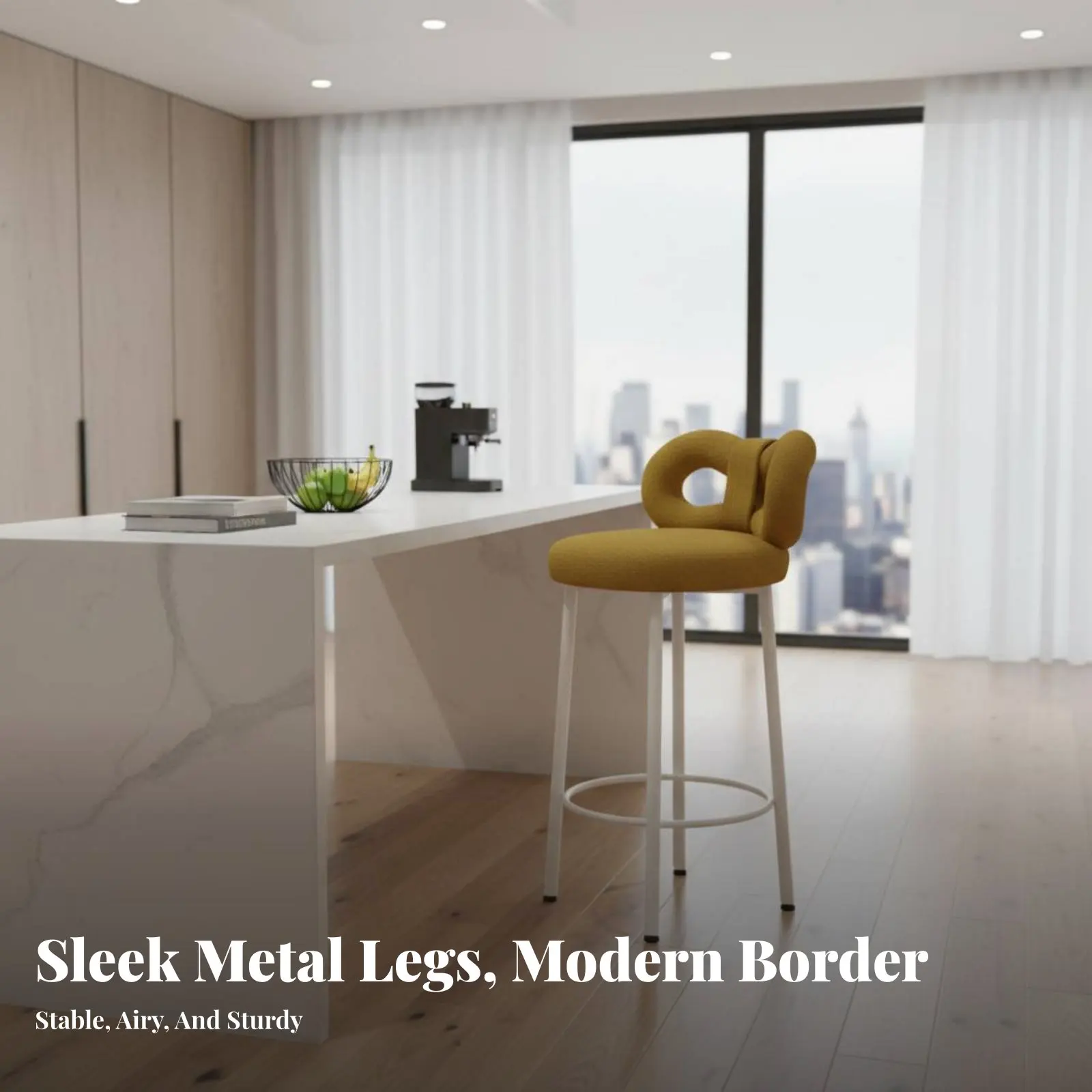 Upholstered Stool W…