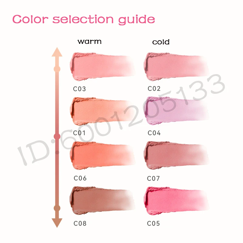 AZTK Blush doux pointage fard à joues coussin Blush baume Expansion mat Portable éclaircissant naturellement clair visage Rouge maquillage