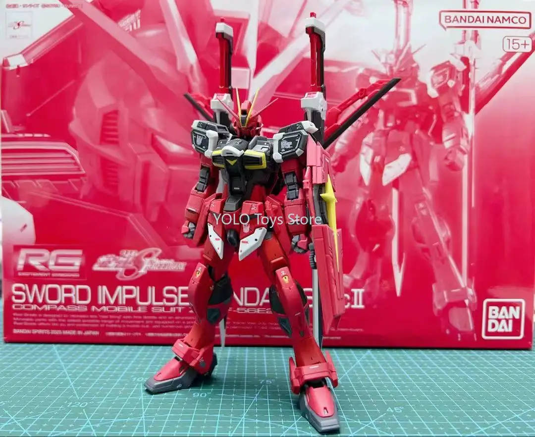 

В наличии: Коллекционная модель RG ZGMF-56E2/β IMPULSE «Гигантский меч» (тип II), абсолютно новая.