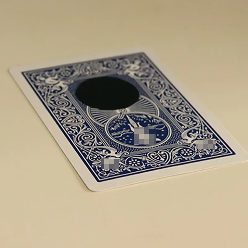 Pen Thru Card von J.C Zaubertricks Black Hole Penetration Magia Magier Close Up Street Illusions Gimmicks Mentalismus Requisiten – Detail 3