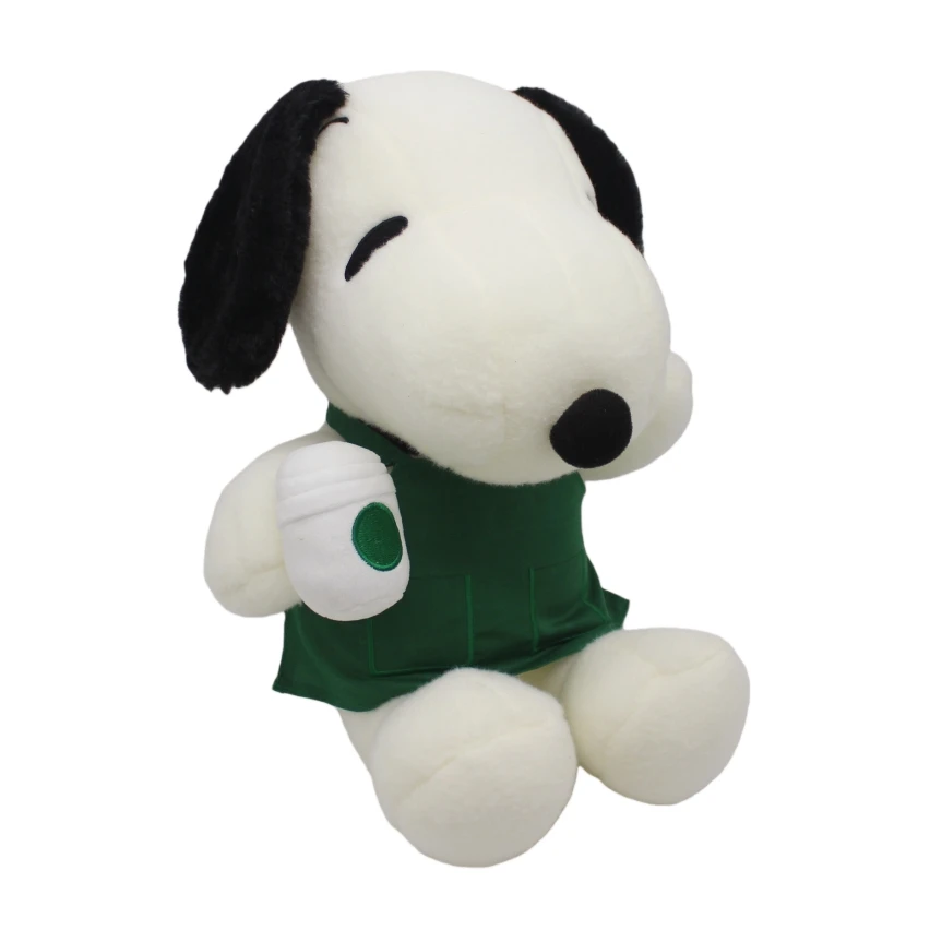 1 قطعة 40 سنتيمتر الفول السوداني سنوبي أفخم لعب لينة سنوبي الكلب محشوة دمى هدايا عيد الميلاد اللعب #1