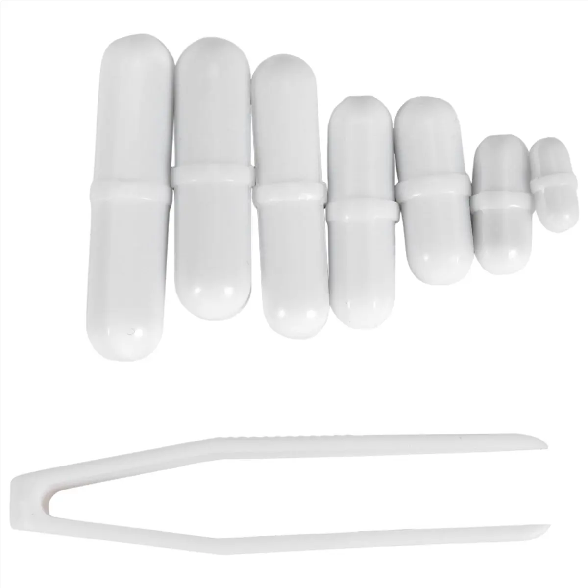 【Limited Offer】Magnetic Stirrer Bar Mixed Size PTFE Magnetic Stirrer Mixer Stir Bars, Type-B Set