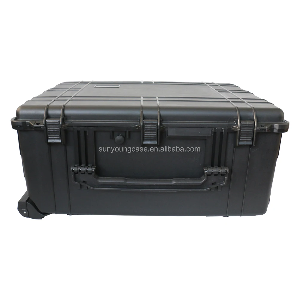 Economical PP Hard Plastic Tool Protection Case with Custom Logo Trolley Shockproof for Equipment Outdoor Storage