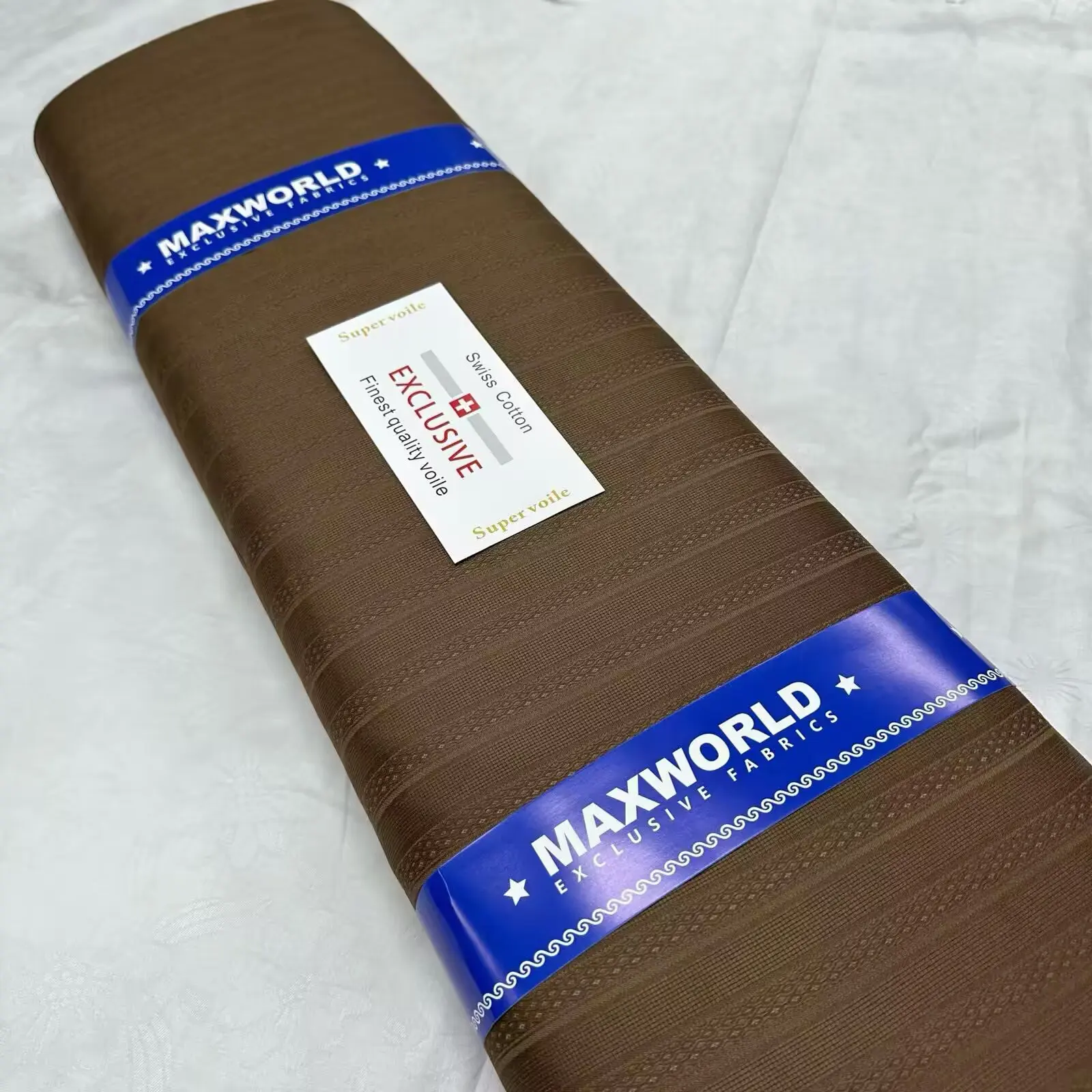 Latest 5 Yards African Soft Atiku Fabric For Men Suit Swiss Voile 100% Cotton Lace Fabric For Clothes Sewing 16A54