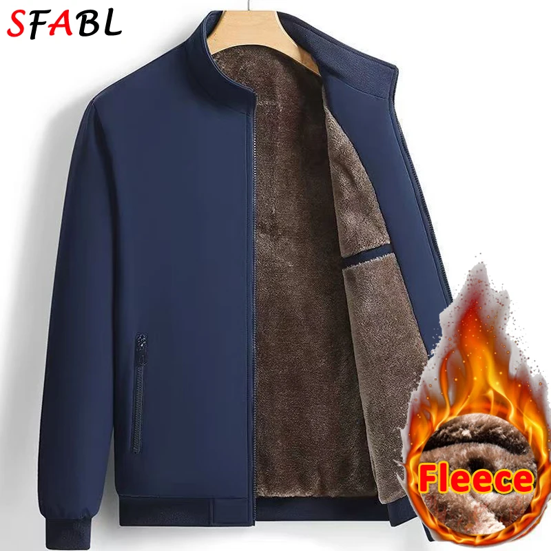 

Warm Windproof Men's Winter Jacket Thicken Lining Winter Jackets for Men Business Jacket New Thermal Parka Men Coat Office Dress