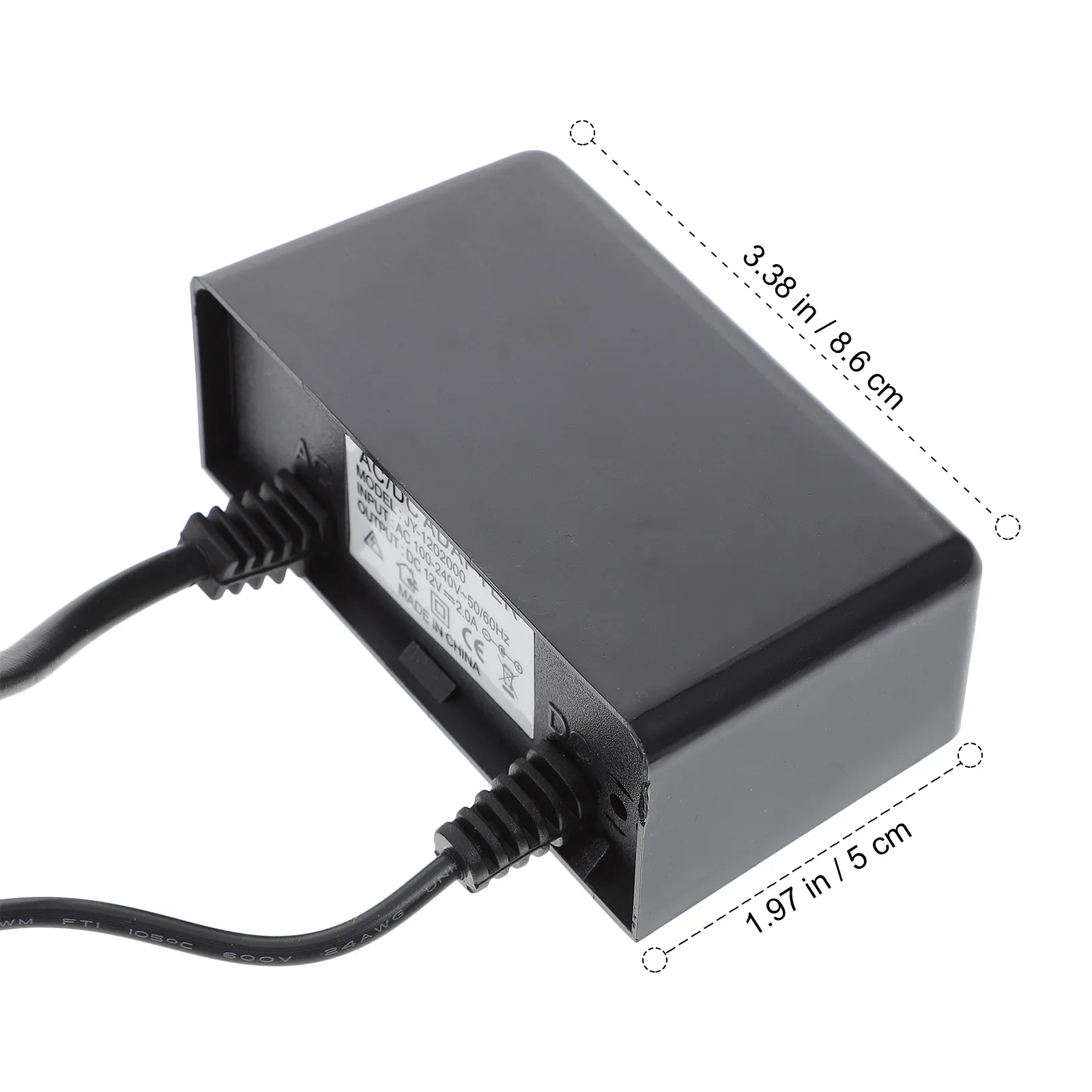 LED Light Waterproof Power Adapter Dc Power Supply Eu Plug Energy Saving Stable Rain Proof Outdoor Use Adapter