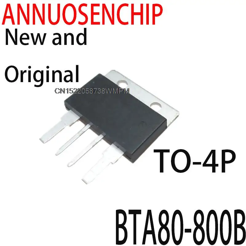 5PCS New and Original   BTA80800B  800V / 80A TO-4P BTA80-800B