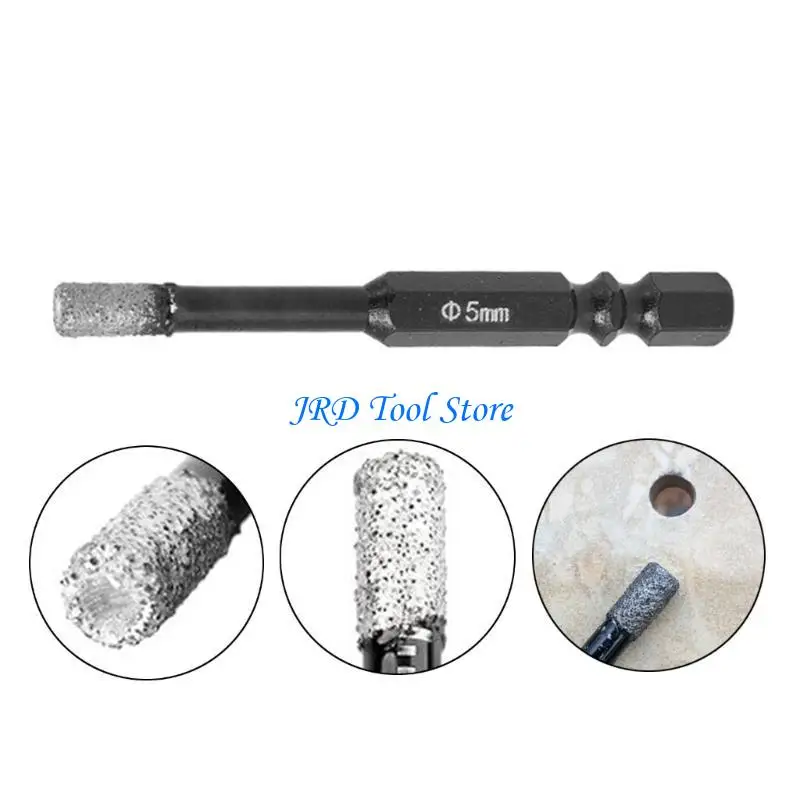 A2UD Multi Fins 5mm Porcelain Tile Bit para atualizações e construção domésticas