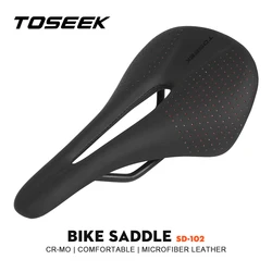 TOSEEK SD102 Racing Bicycle Saddle Training Grade Man Road Tt TimeTrial Triathlon Bike lightweight Cushion Seat