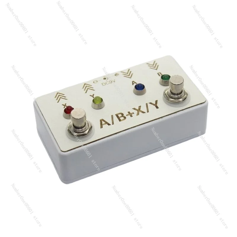 

Diy Handmade Guitar Bass Bass AB + XY Line Selection Monolithic Effects Channel Selection Switch Controller