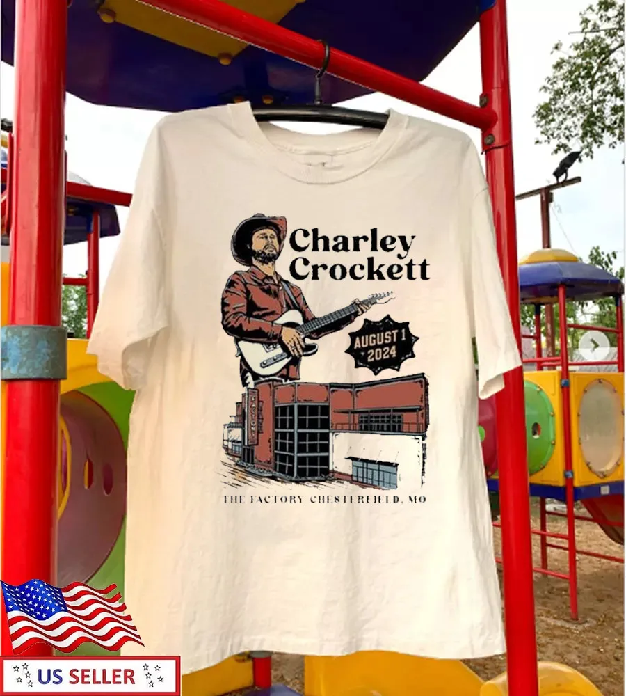 Charley Crockett The Factory Chesterfield Mo Aug 1 2024 T-Shirt EN322