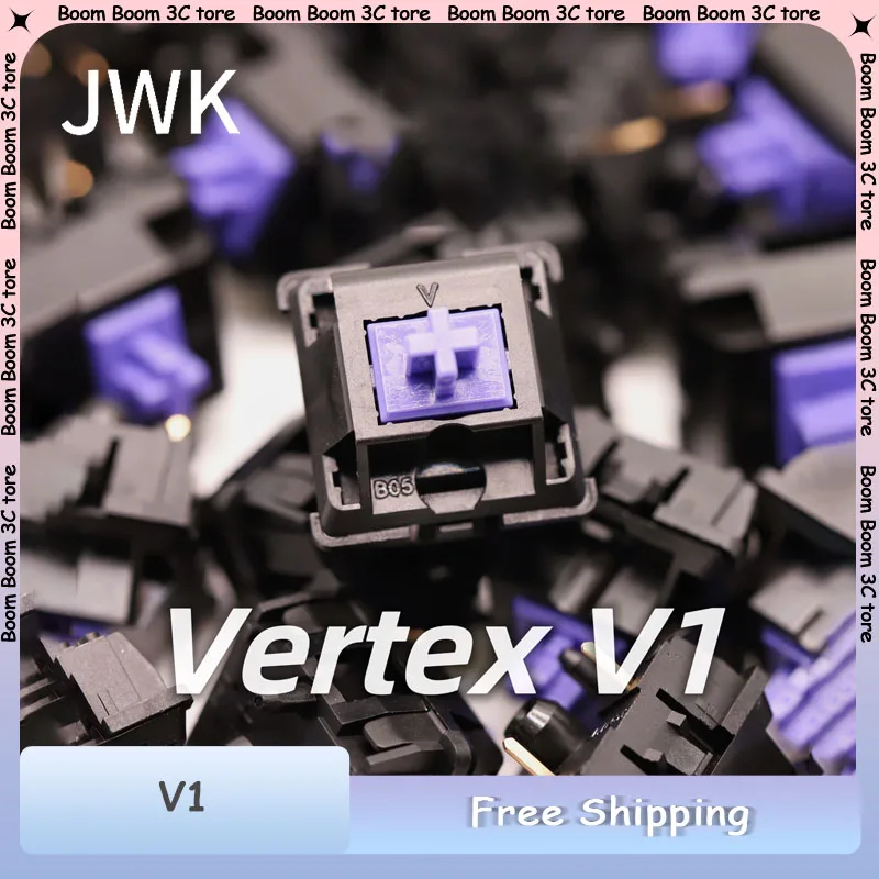 

В наличии линейный переключатель Vertex Studio V1 для механической клавиатуры DIY Actory Lubed 10/70/90/110 шт. Jwick Axis Gamer подарки